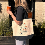 Real Coffee, Real People Tote Bag