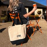Real Coffee, Real People Tote Bag